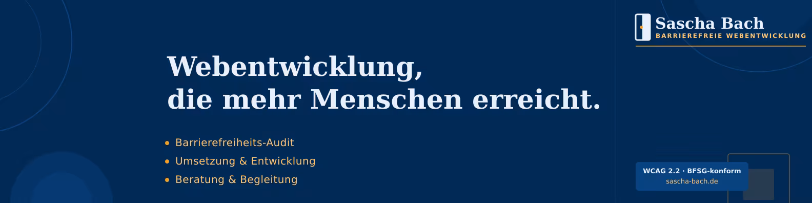 Cover photo of Sascha Bach