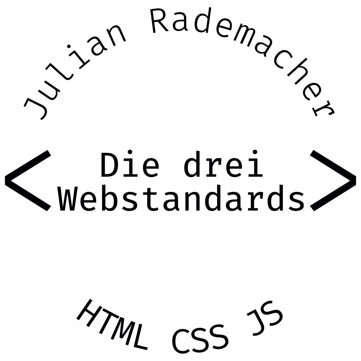 Julian Rademacher – Die drei Webstandards