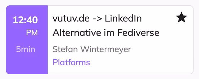 Screenshot vom Programmpunkt