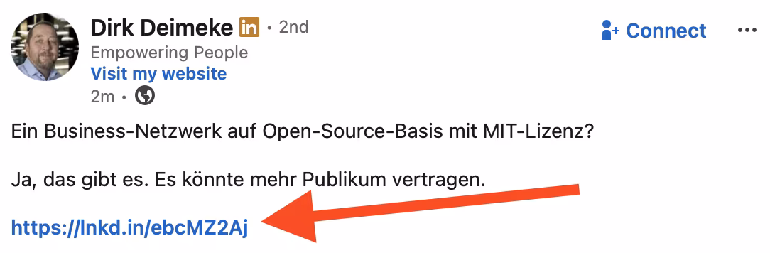 LinkedIn Screenshot