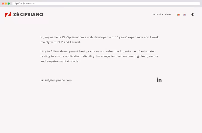 My website