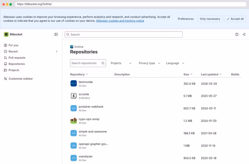 Bitbucket Repository