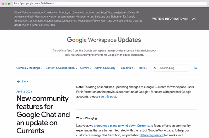 Google Plus