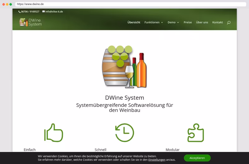 Weinbau Software