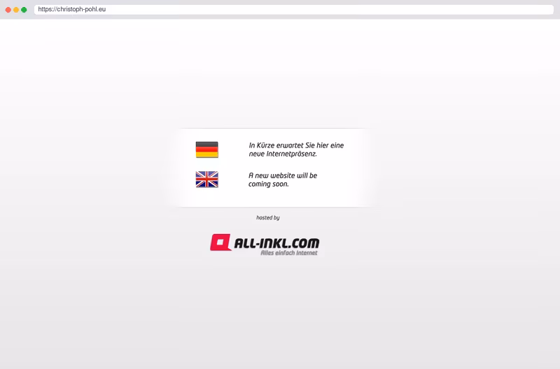 https://christoph-pohl.eu