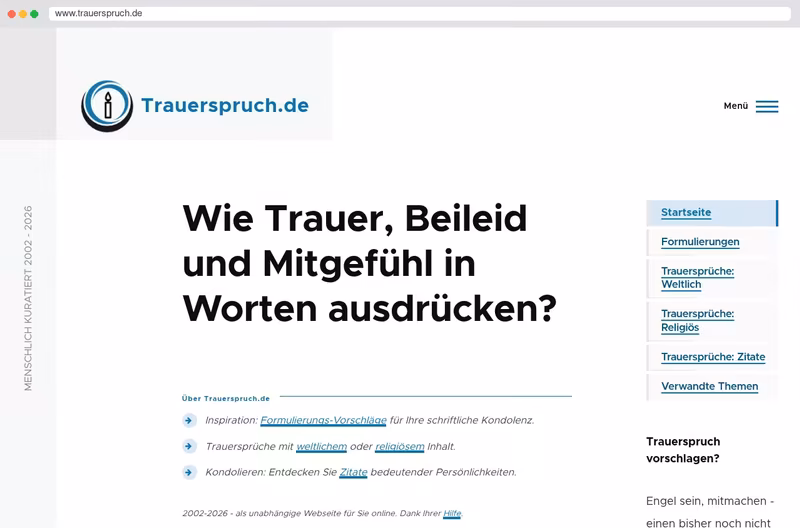 trauerspruch.de