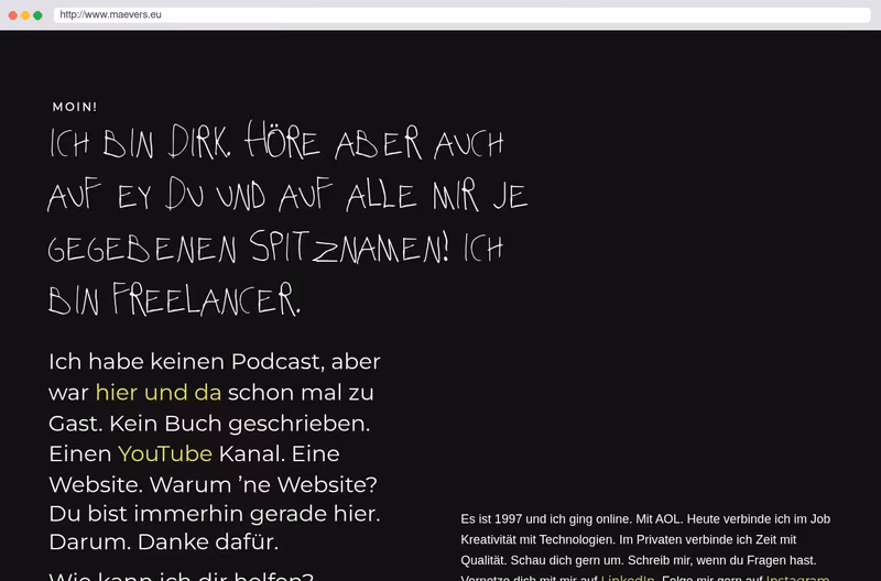 Private Seite (linkt zur Zeit auf XING)