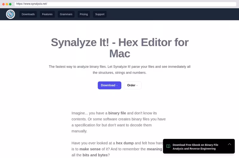 Home of Synalyze It!