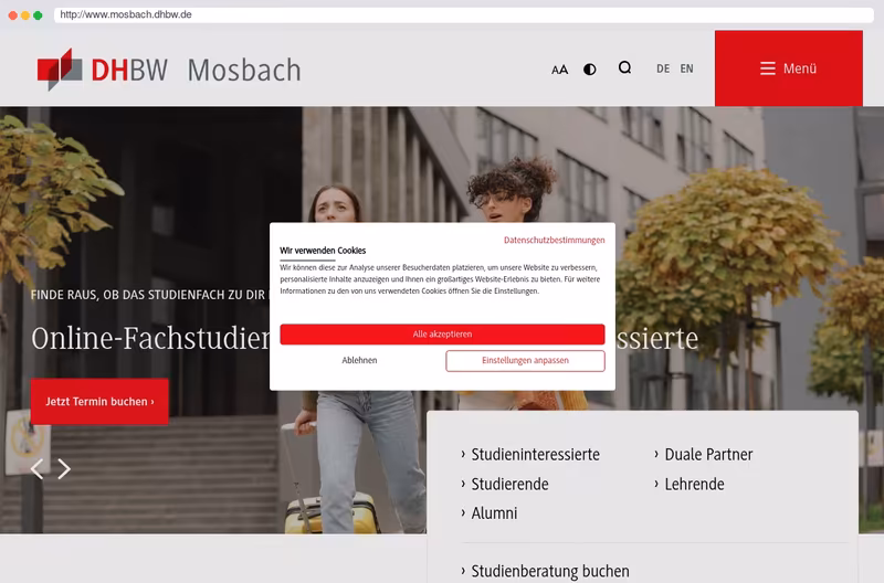 Duale Hochschule Baden Württemberg, Mosbach