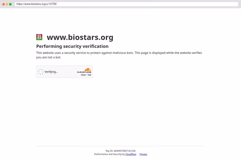 Mein Biostars Profil