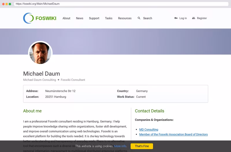 Foswiki Contributor