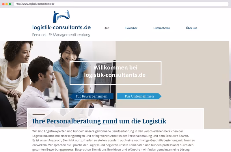 Wir sind logistik-consultants!