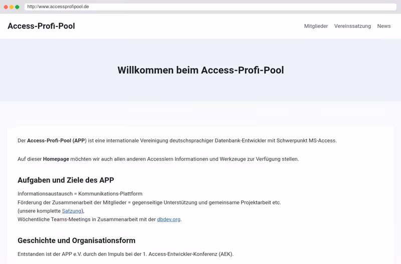 http://www.accessprofipool.de