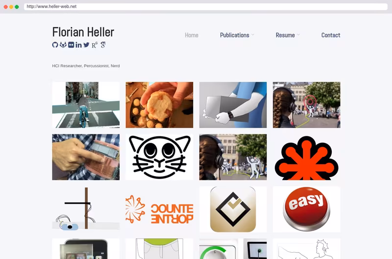 Personal Webpage