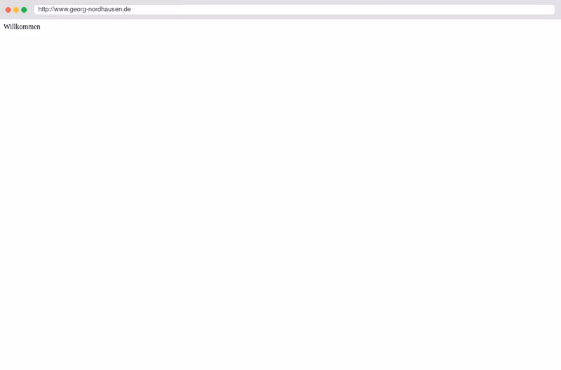 Drupal Entwickler Georg Nordhausen Webseite