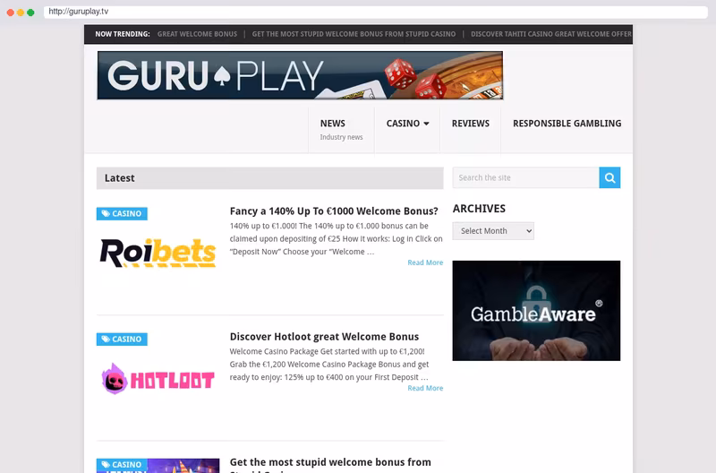 Affiliation site
