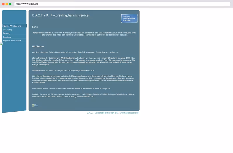 Webseite