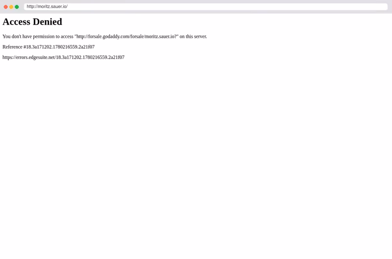 Persönliche Website – Moritz »mo.« Sauer