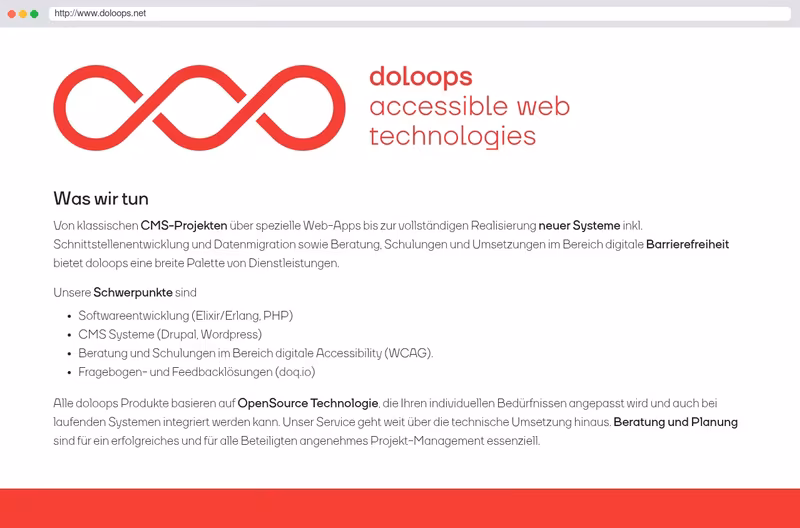 doloops: Webapps, Elixir, Drupal und Co