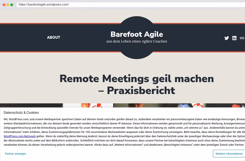 Bare Foot Agile Blog