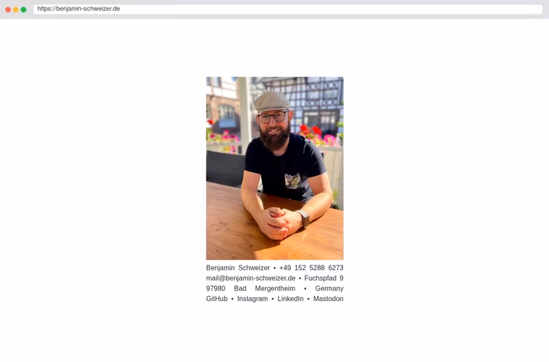 Personal Website