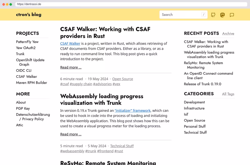 Homepage