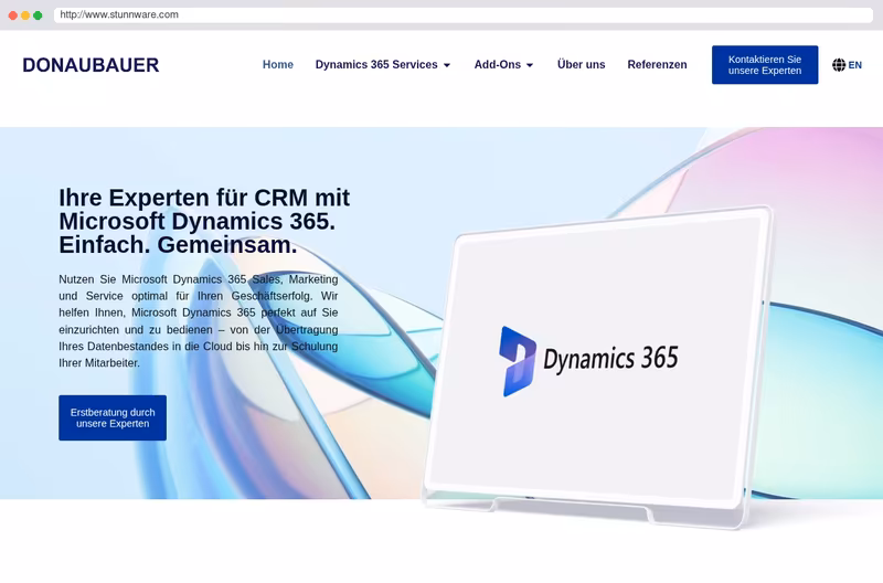 Früherer Firmen-Link, mittlerweile wurden die Geschäfte von der Donaubauer AG übernommen