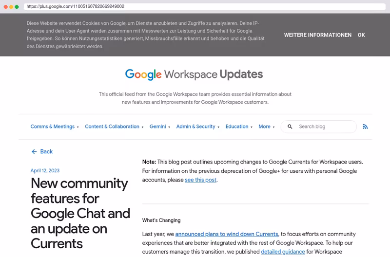 Google Plus