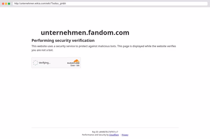 http://unternehmen.wikia.com/wiki/Tooliss_gmbh