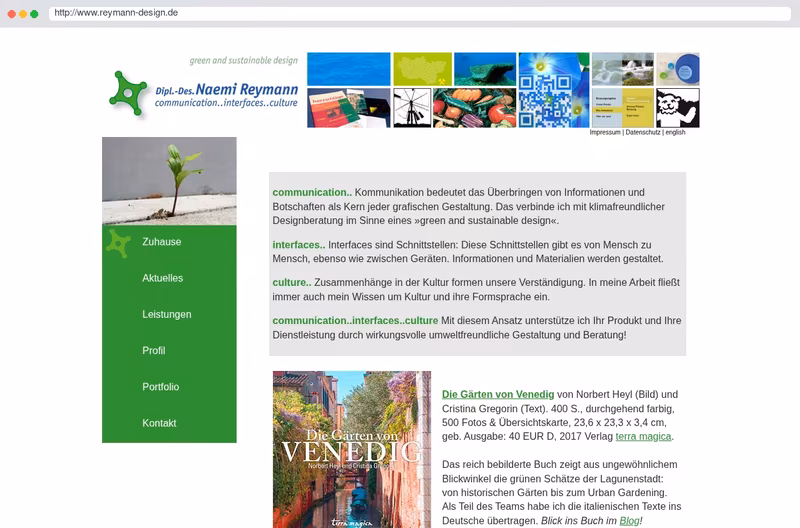 Webseite Naemi Reymann