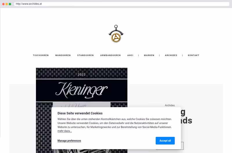 meine Firmen-Webpage. Einfach reinblicken und ein Gefühl dafür bekommen, wie Grossuhren Dein Leben verbessern können.
