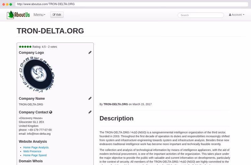 Wiki-Artikel (Organisation)