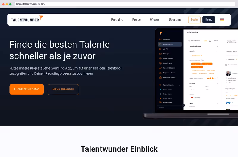 Talentwunder Direct Sourcing
