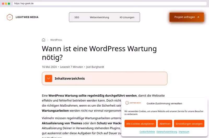WordPress Geek (Wordpress Blog)
