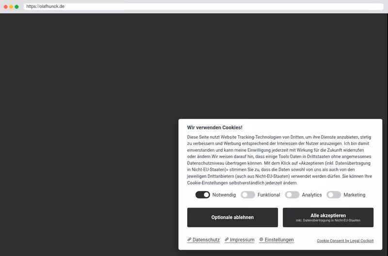 privater Blog