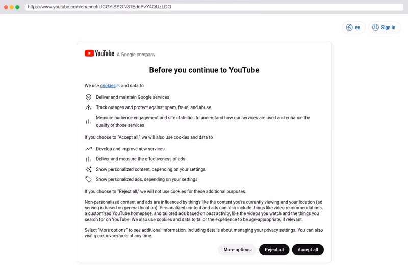 PERI YouTube