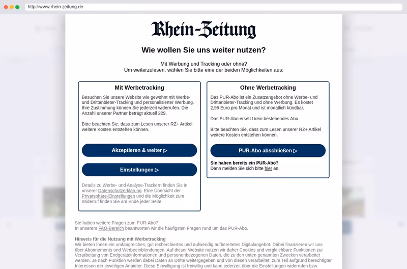 Website (verantwortl.)