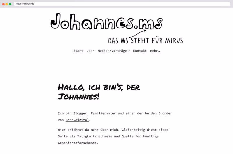 Homepage