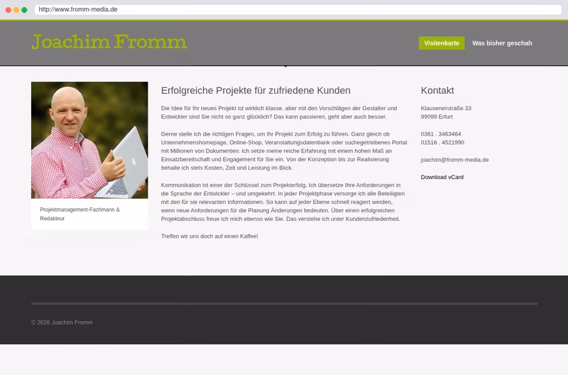 Homepage