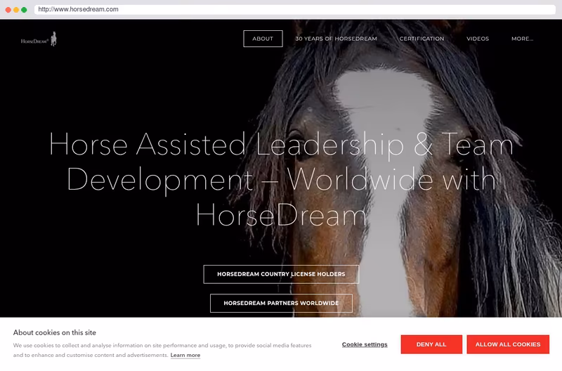 Internationale Homepage