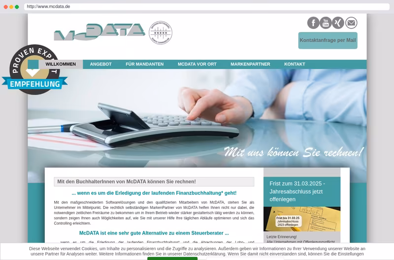 McDATA Buchhaltung