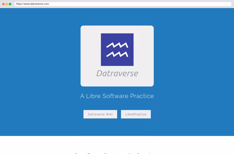 Datraverse - Libre Software Practice