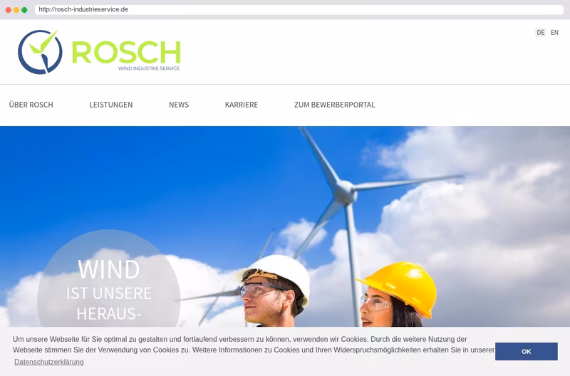 Homepage RoSch Industrieservice