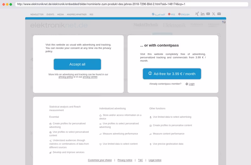 Produkt des Jahres 2018 Embedded Design