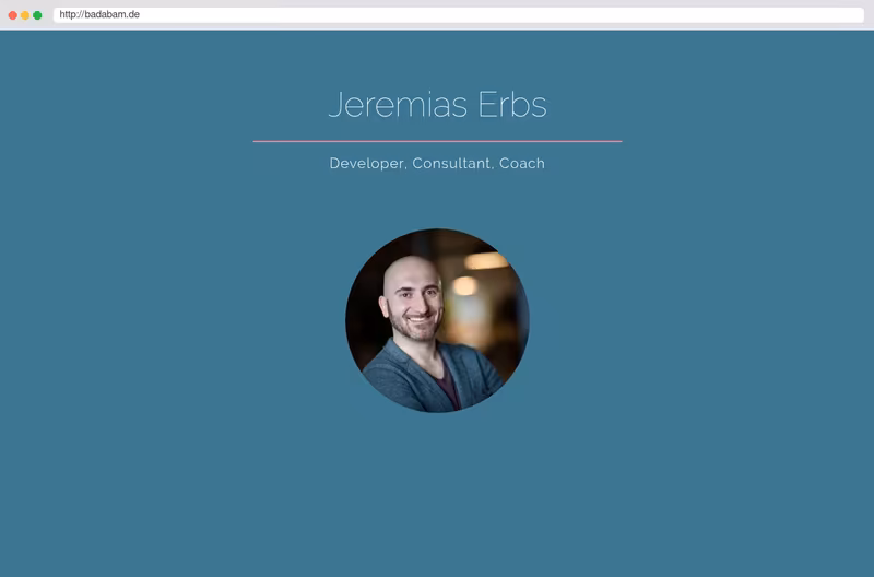 Personal Website