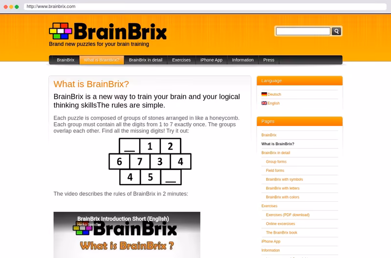 New way to train your logical thinking
