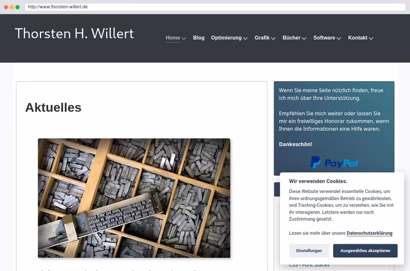 Homepage