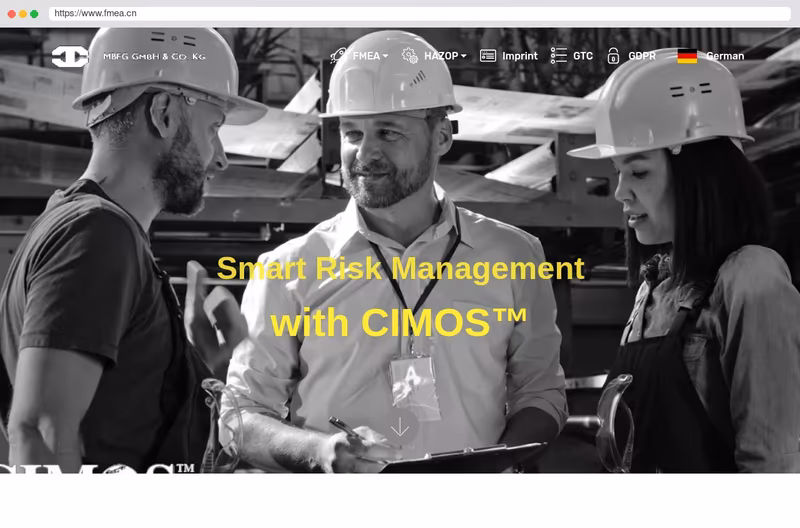 FMEA, PAAG/HAZOP, HACCP Software (english)