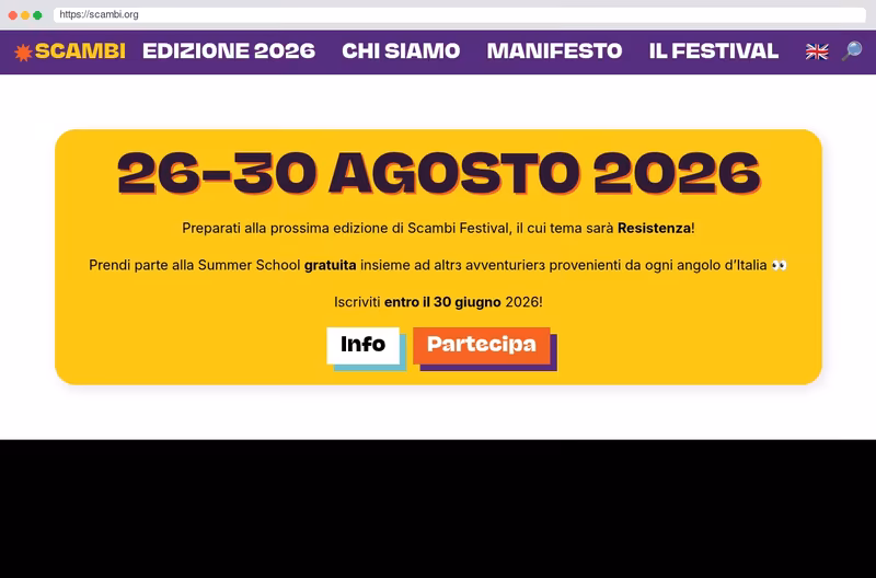 Scambi Festival