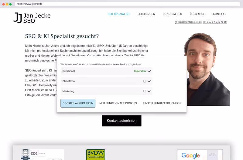 SEO Spezialist mit > 13 Jahren Erfahrung